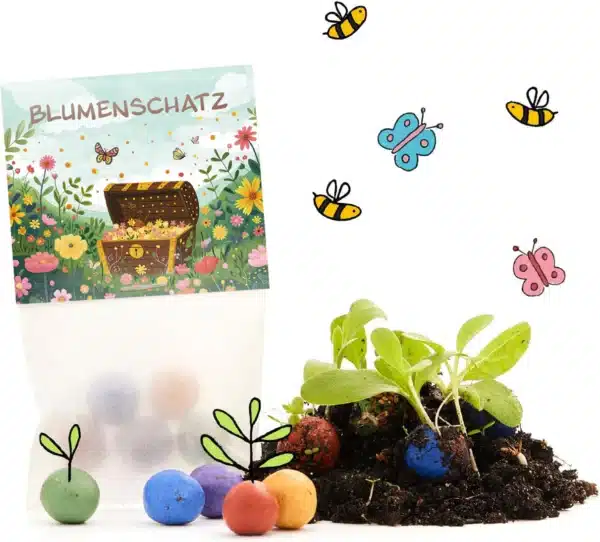 c: Stadtgärtner 5 kleine Blumenmurmeln