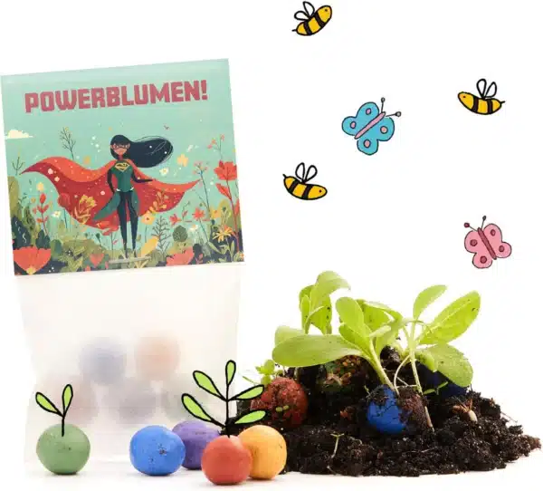 c: Stadtgärtner 5 kleine Blumenmurmeln