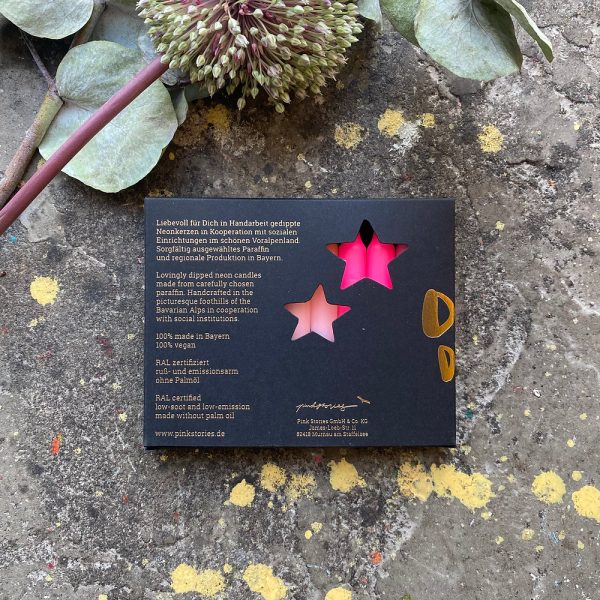 c: Pink Stories Baumkerzen