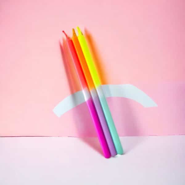 c: Pink Stories Ultra Slim Kerzen