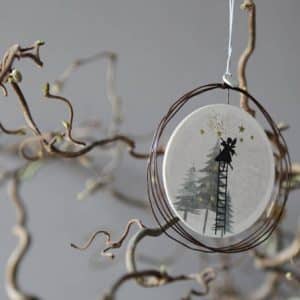 c: Good Old Friends Winterzauberornament