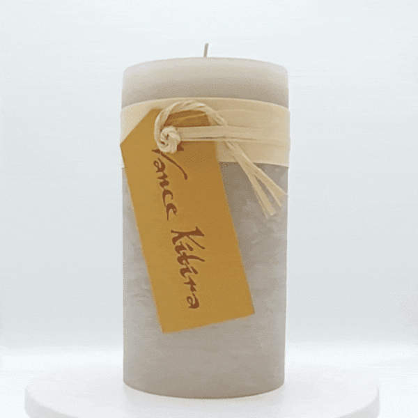 c: Lübeck Living Timber Candle Smoky Grey