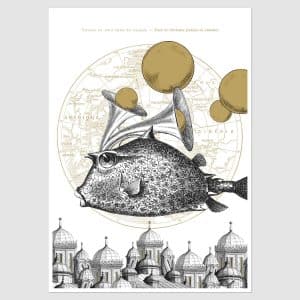 c: Pabuku Poster Golden Fish