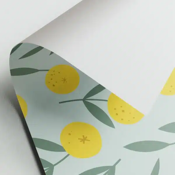 c: Naturbedacht Geschenkspapier Zitronen